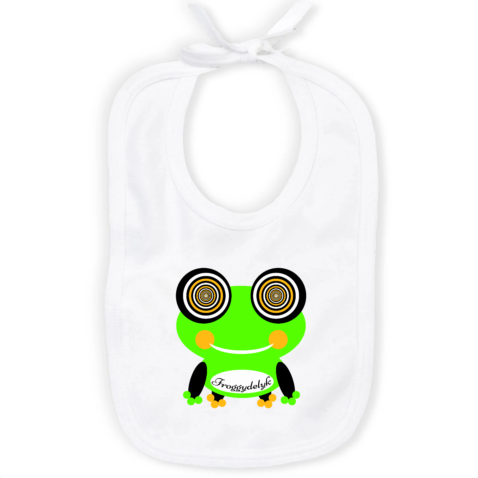 Froggydelyk amazone dream Bavoir-100% coton BIO