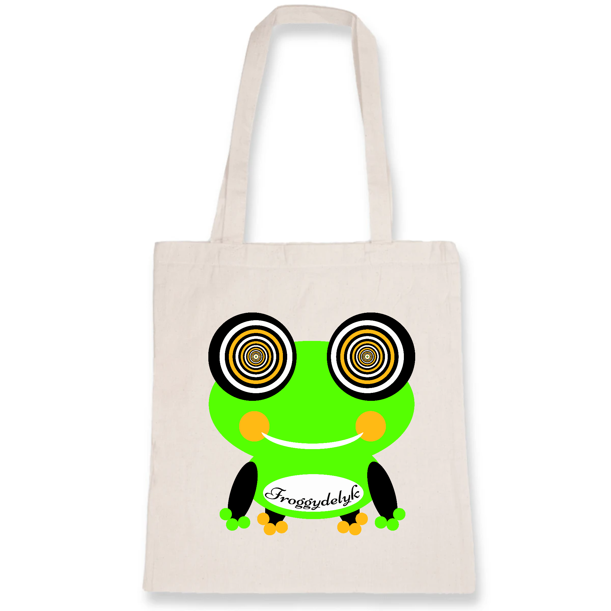 Froggydelyk amazone dream Tote bag-100% coton BIO