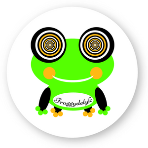 Froggydelyk amazone dream 5 Stickers ronds-Vinyle