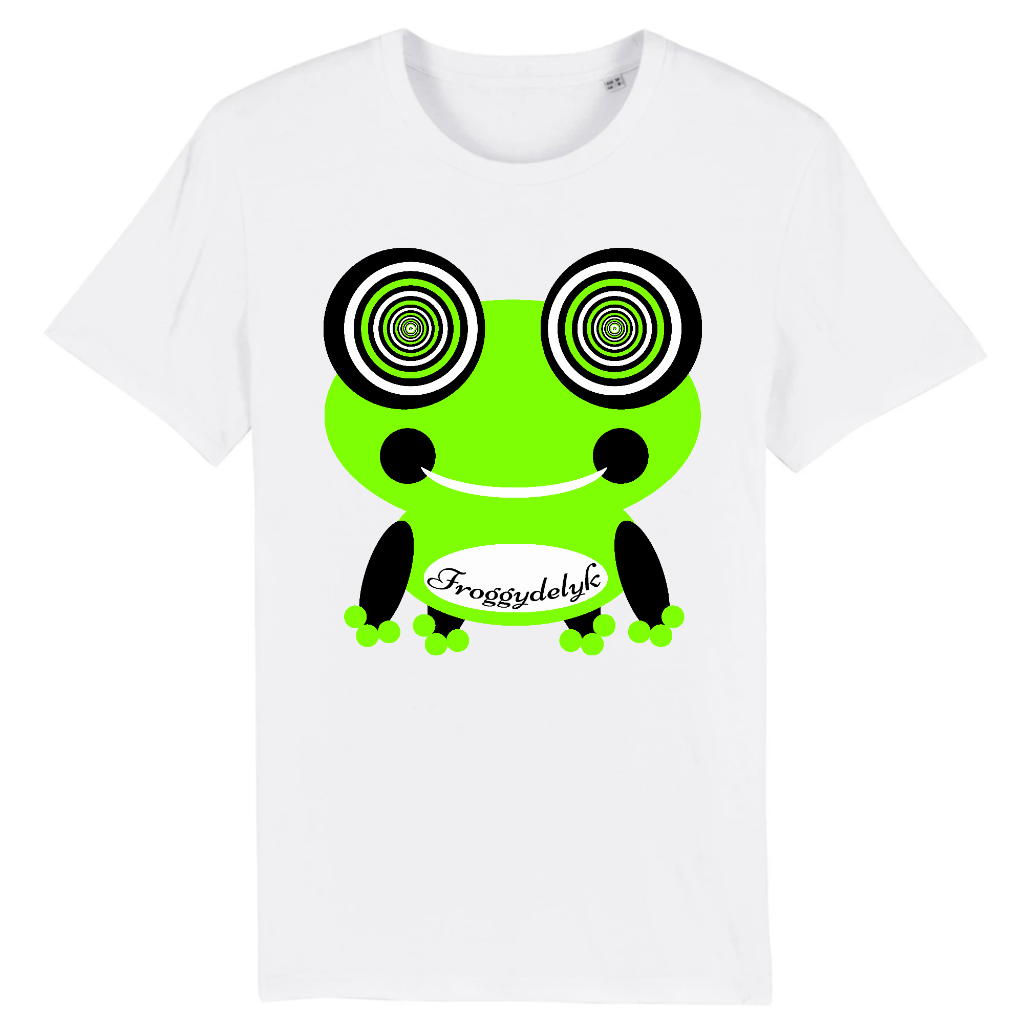 Froggydelyk green jungle Rocker unisex T-shirt - 100% organic cotton - Stanley/Stella