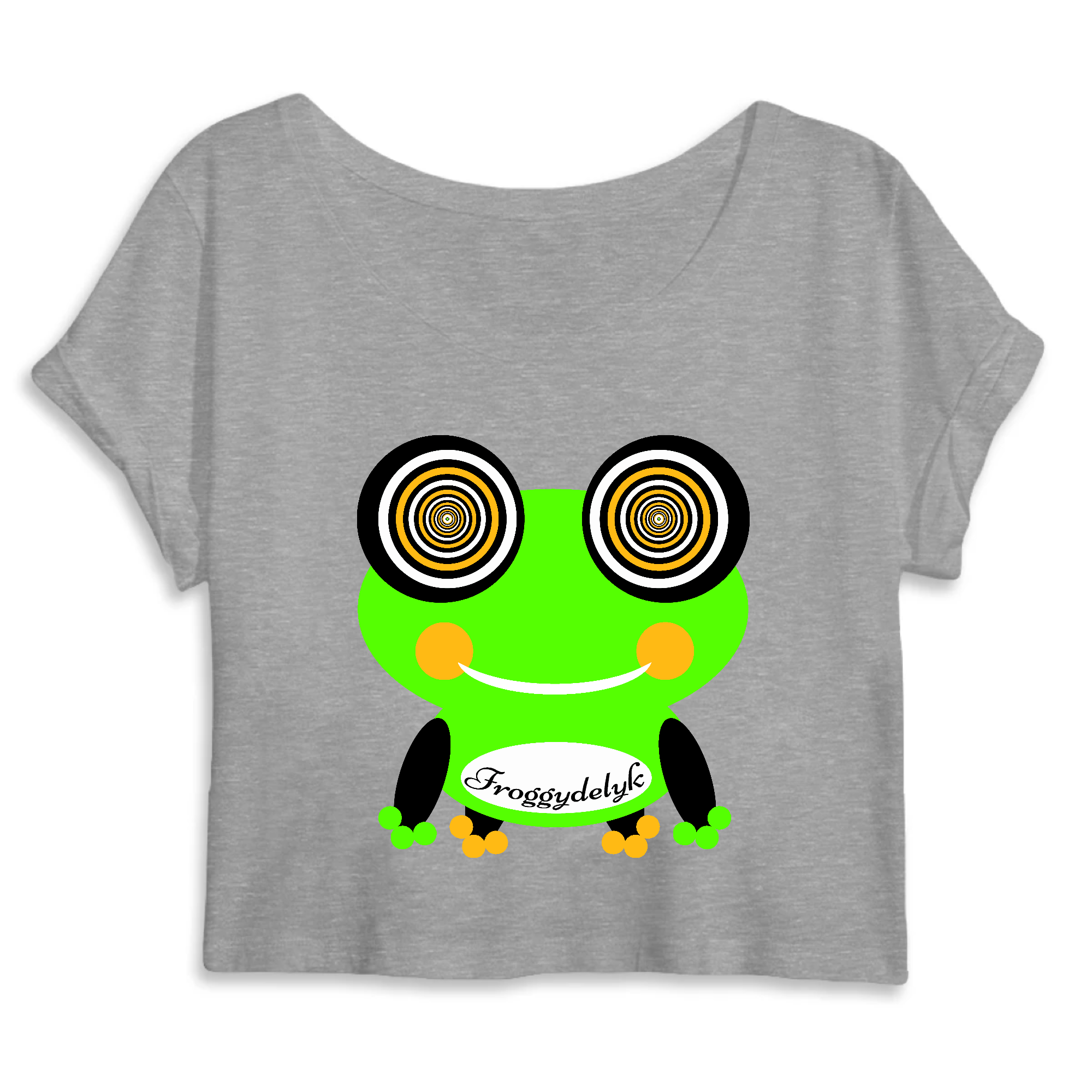 Froggydelyk amazone dream Crop top Mantis-100% coton BIO