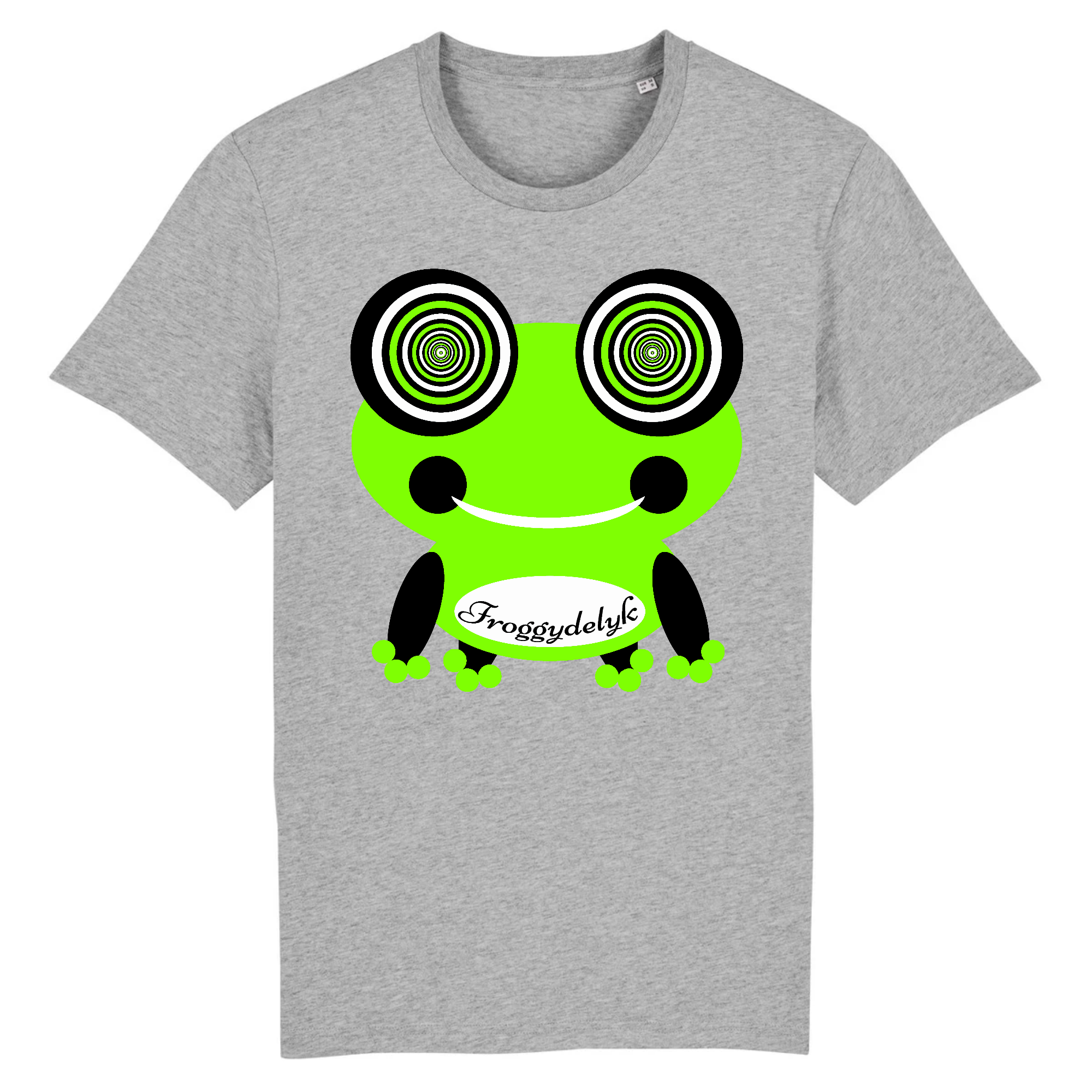 Froggydelyk green jungle T-shirt unisexe Creator-100% coton BIO-Stanley/Stella