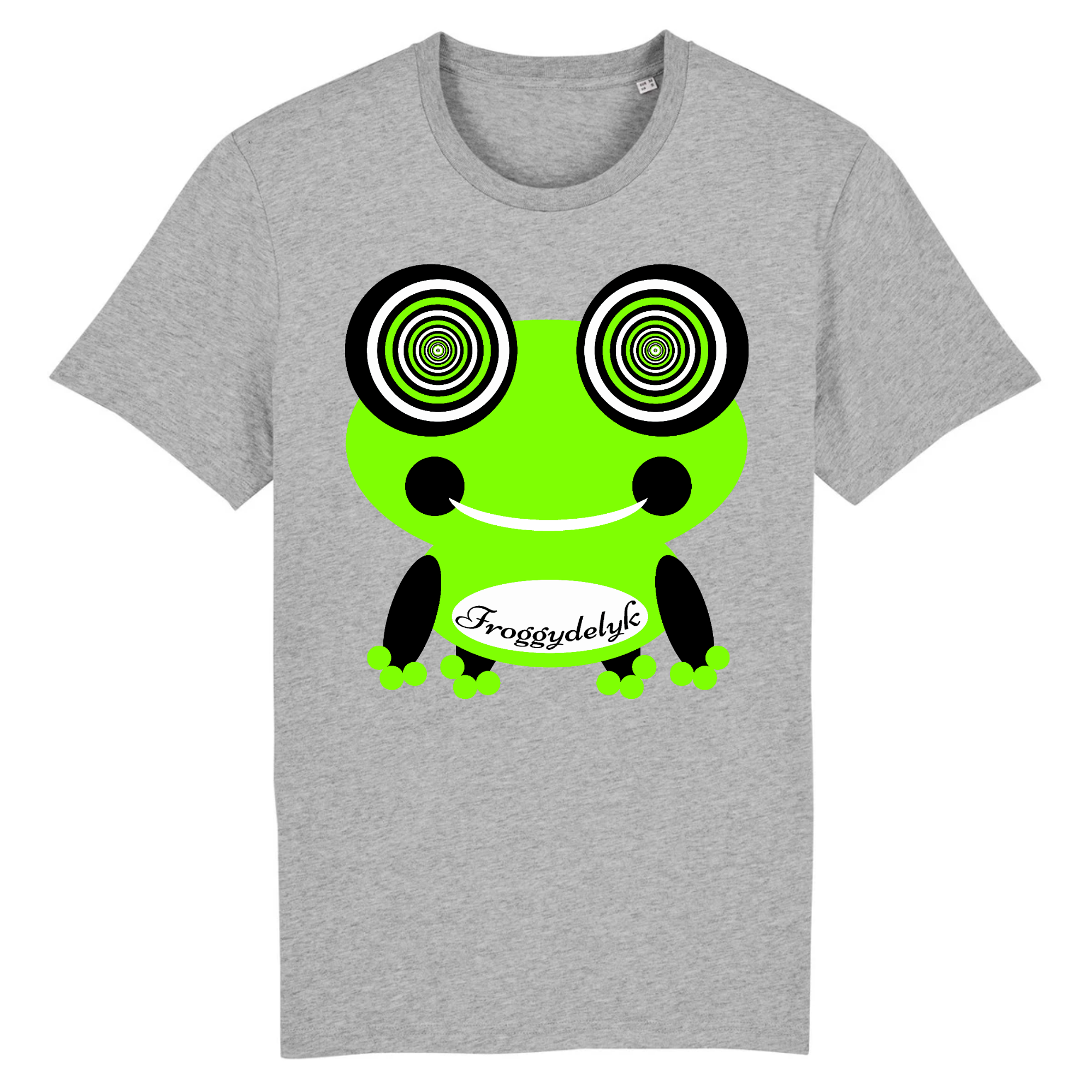 Froggydelyk green jungle Rocker unisex T-shirt - 100% organic cotton - Stanley/Stella