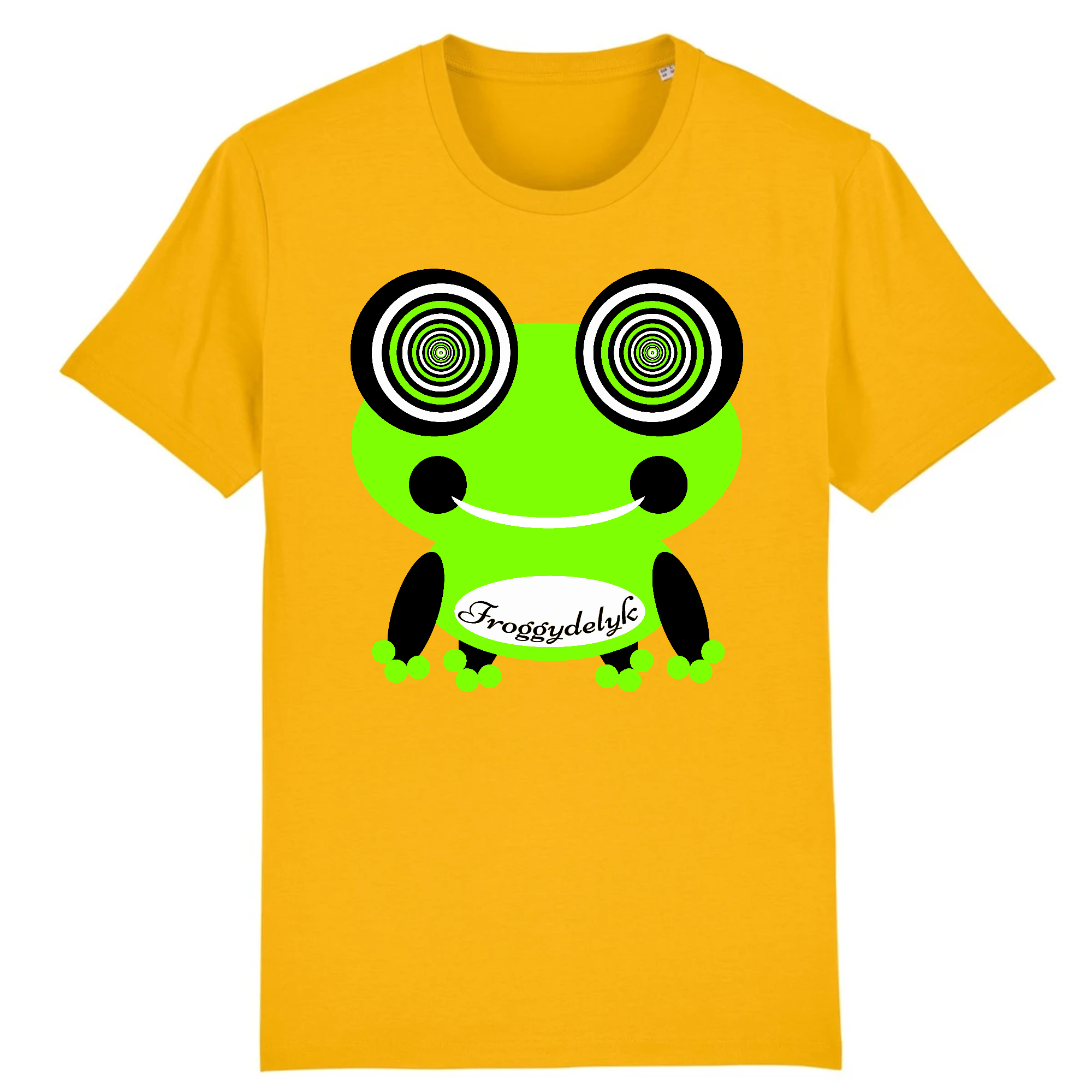 Froggydelyk green jungle T-shirt unisexe Creator-100% coton BIO-Stanley/Stella