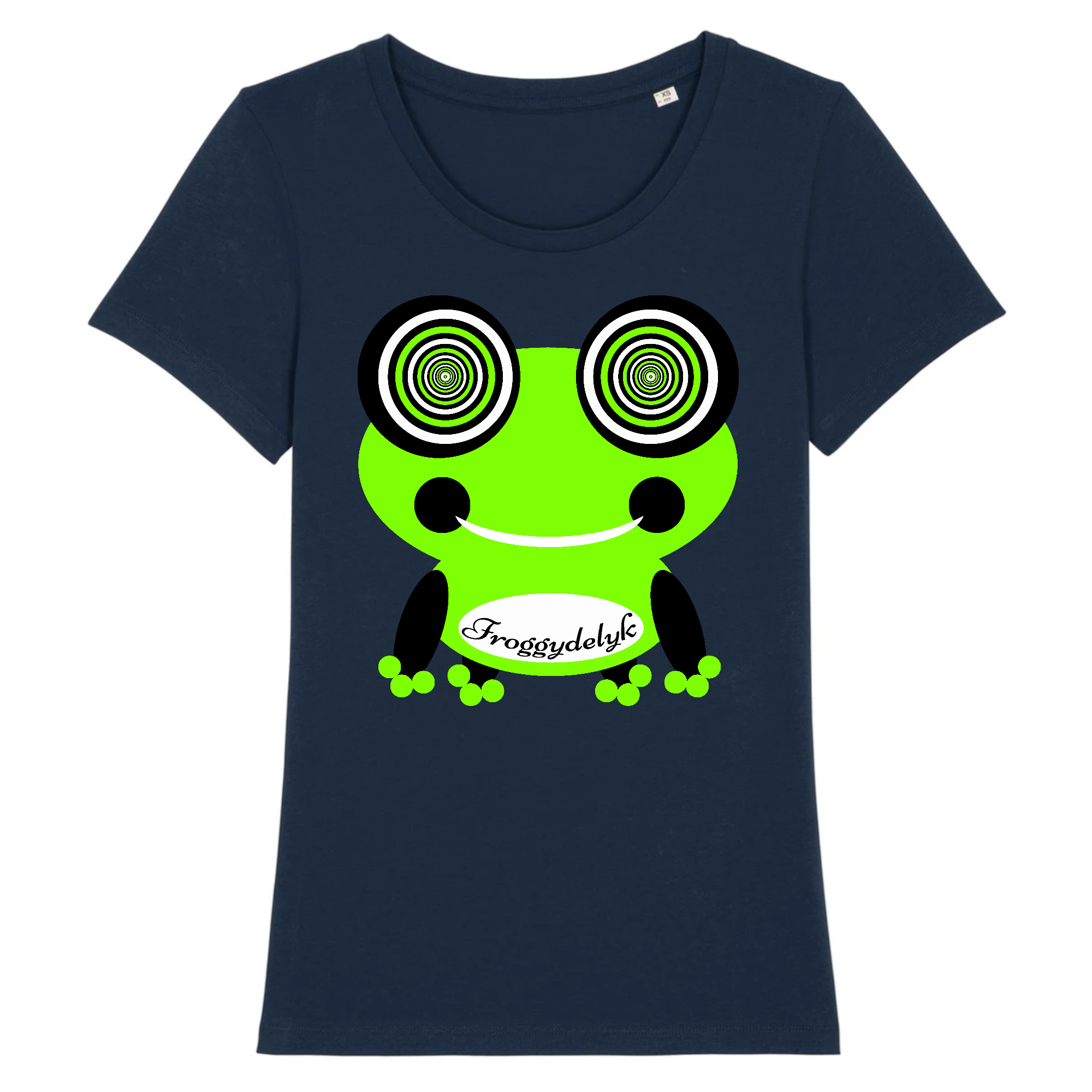 Froggydelyk green jungle T-shirt Expresser-100% coton BIO-Stanley/Stella