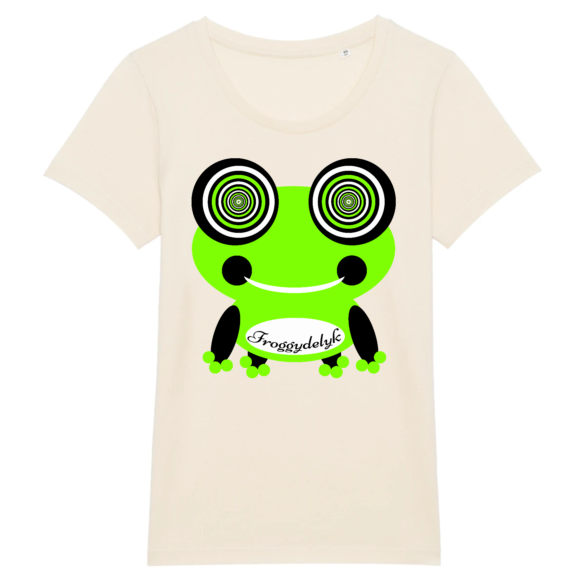 Froggydelyk green jungle T-shirt Expresser-100% coton BIO-Stanley/Stella