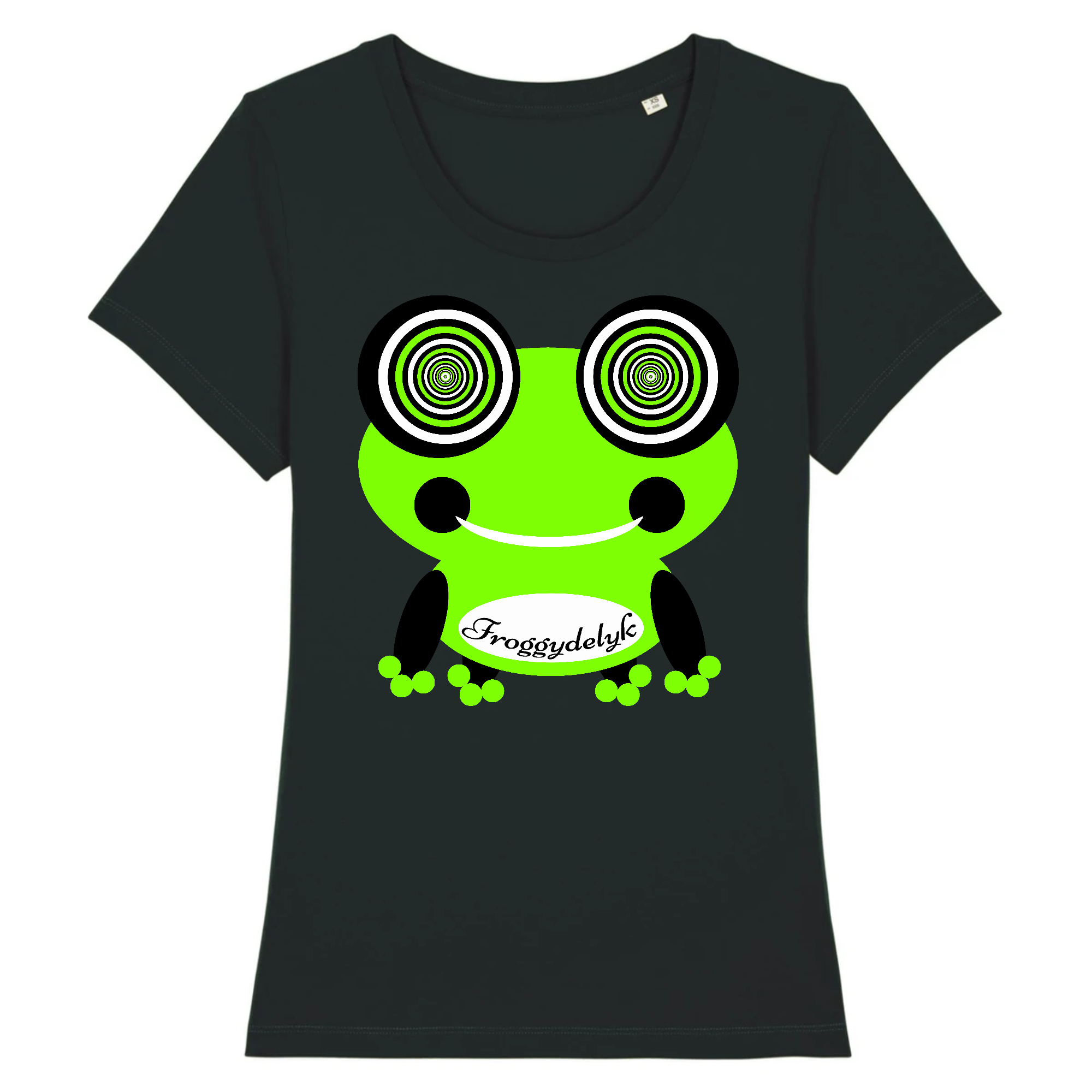 Froggydelyk green jungle T-shirt Expresser-100% coton BIO-Stanley/Stella