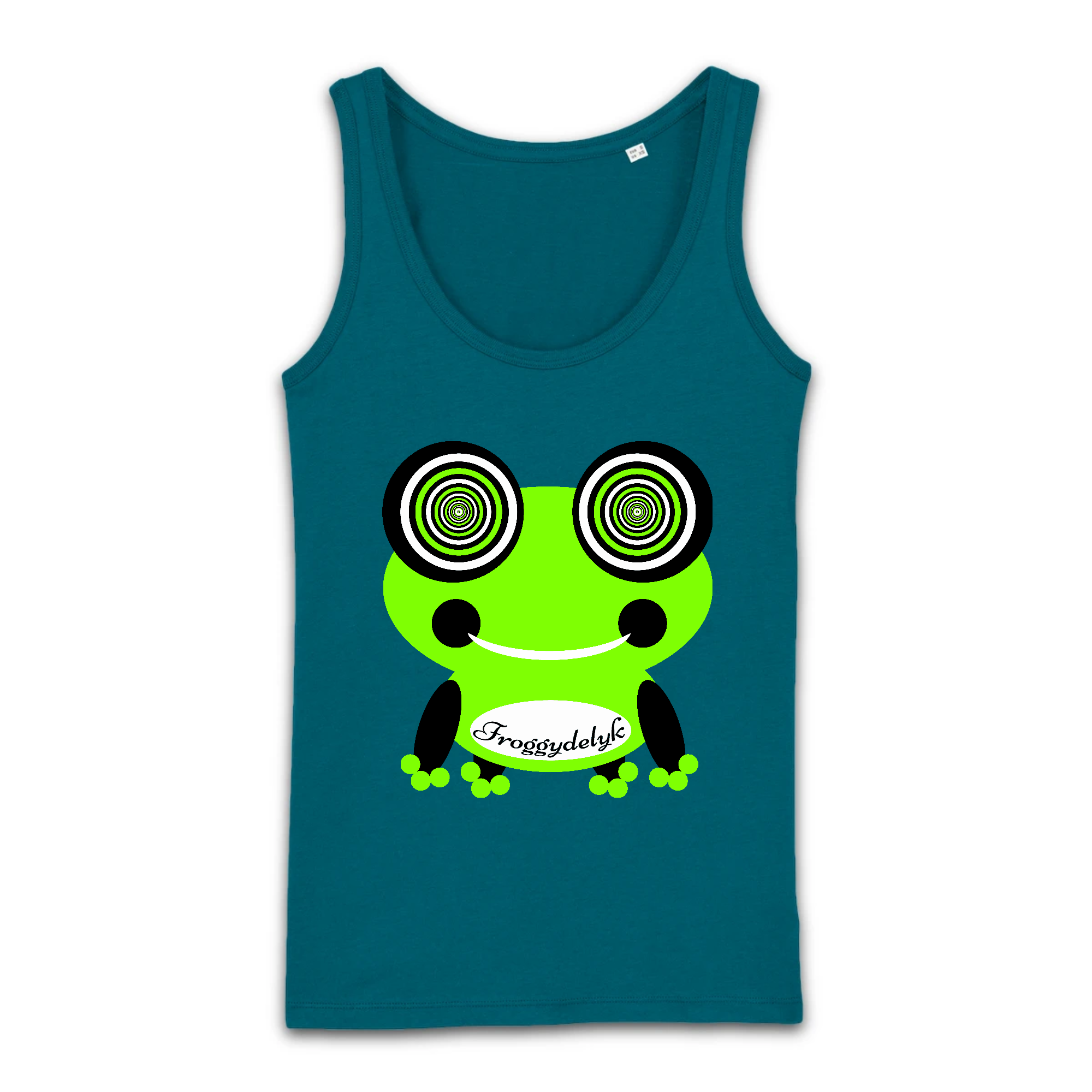 Froggydelyk green jungle Débardeur Dreamer-100% coton BIO