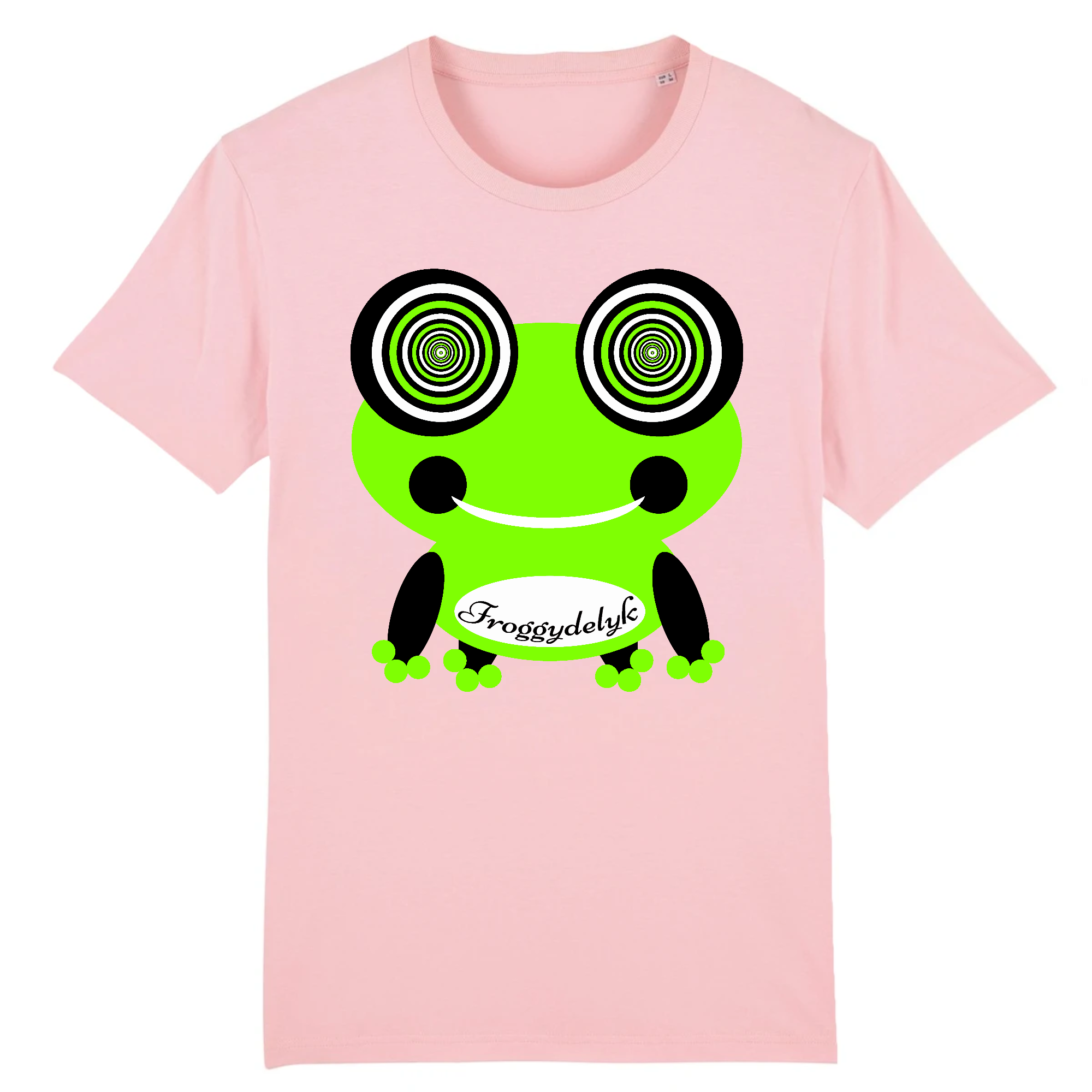 Froggydelyk green jungle T-shirt unisexe Creator-100% coton BIO-Stanley/Stella